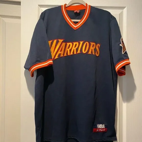 NBA Majestic Golden State Warriors Jason Richardson Vintage Jersey - Picture 3 of 6